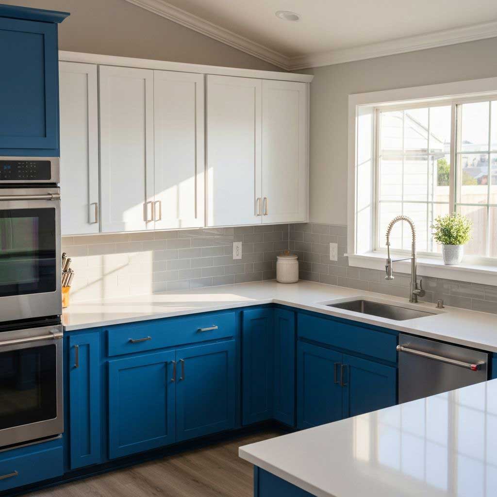 Restore Our Home - How To Reface Kitchen Cabinet Giving Your Cabinets a Stylish Makeover